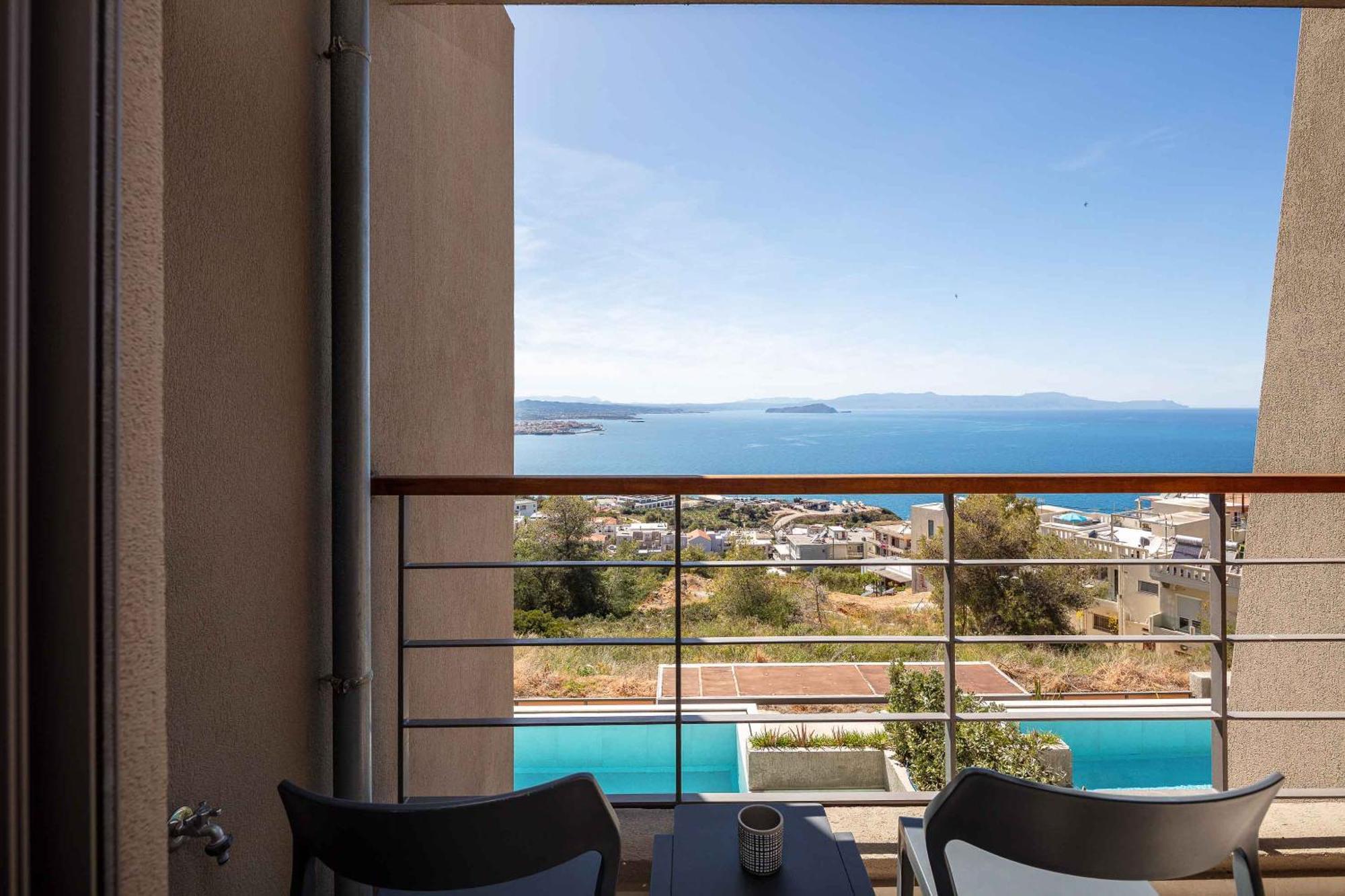 Omnia Luxury Villas - "Heated" Pools & Breathtaking Seaviews! Chania  Exteriér fotografie