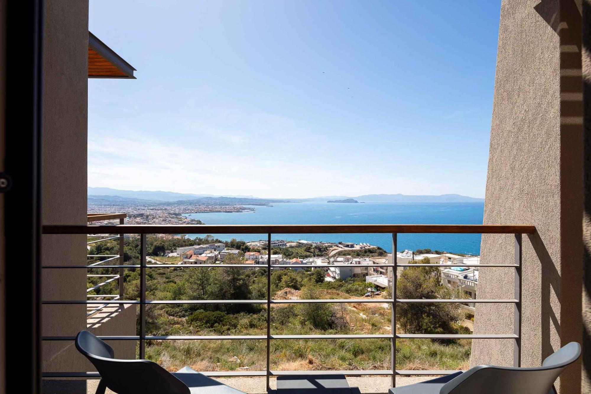 Omnia Luxury Villas - "Heated" Pools & Breathtaking Seaviews! Chania  Exteriér fotografie