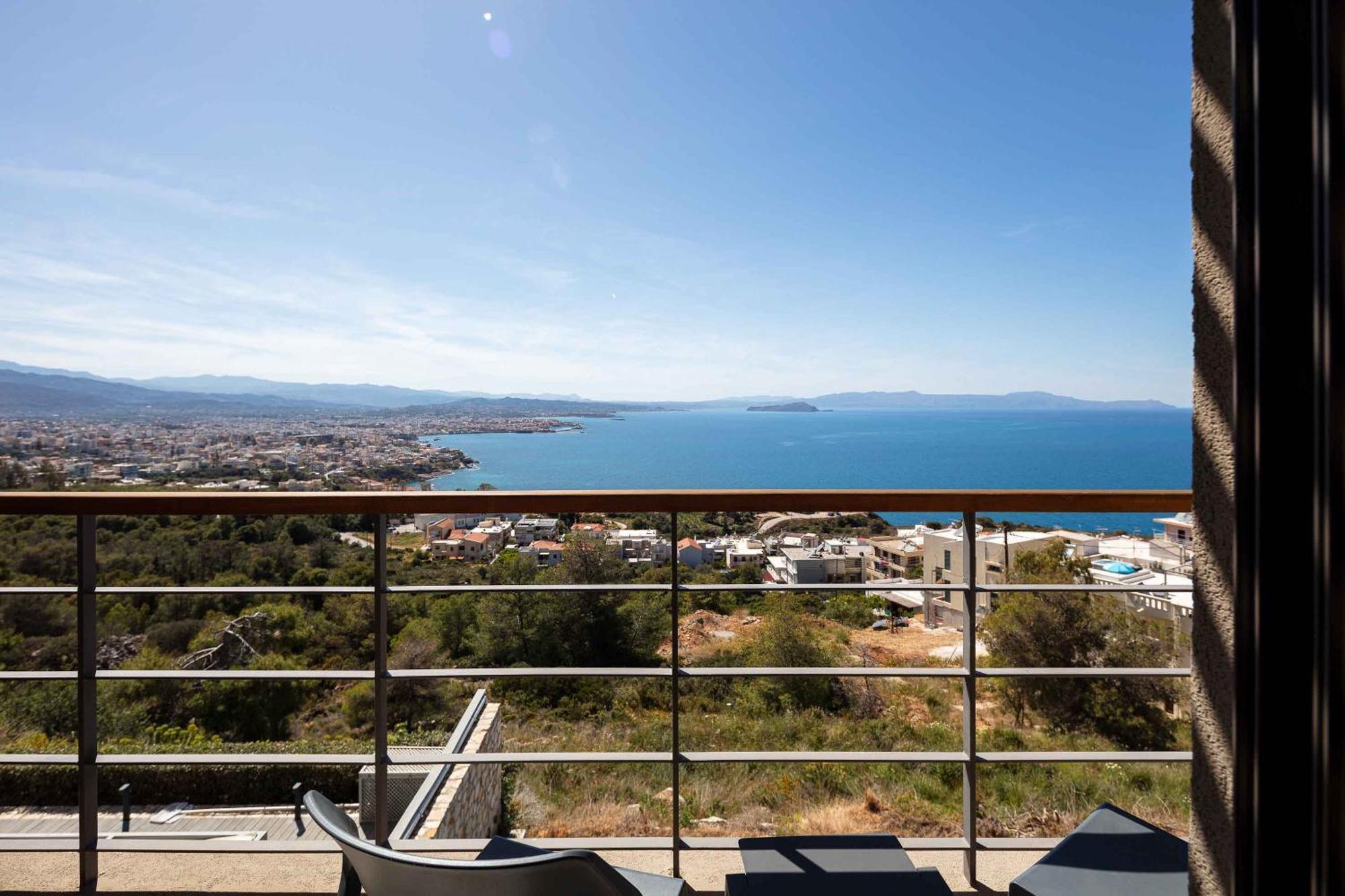 Omnia Luxury Villas - "Heated" Pools & Breathtaking Seaviews! Chania  Exteriér fotografie