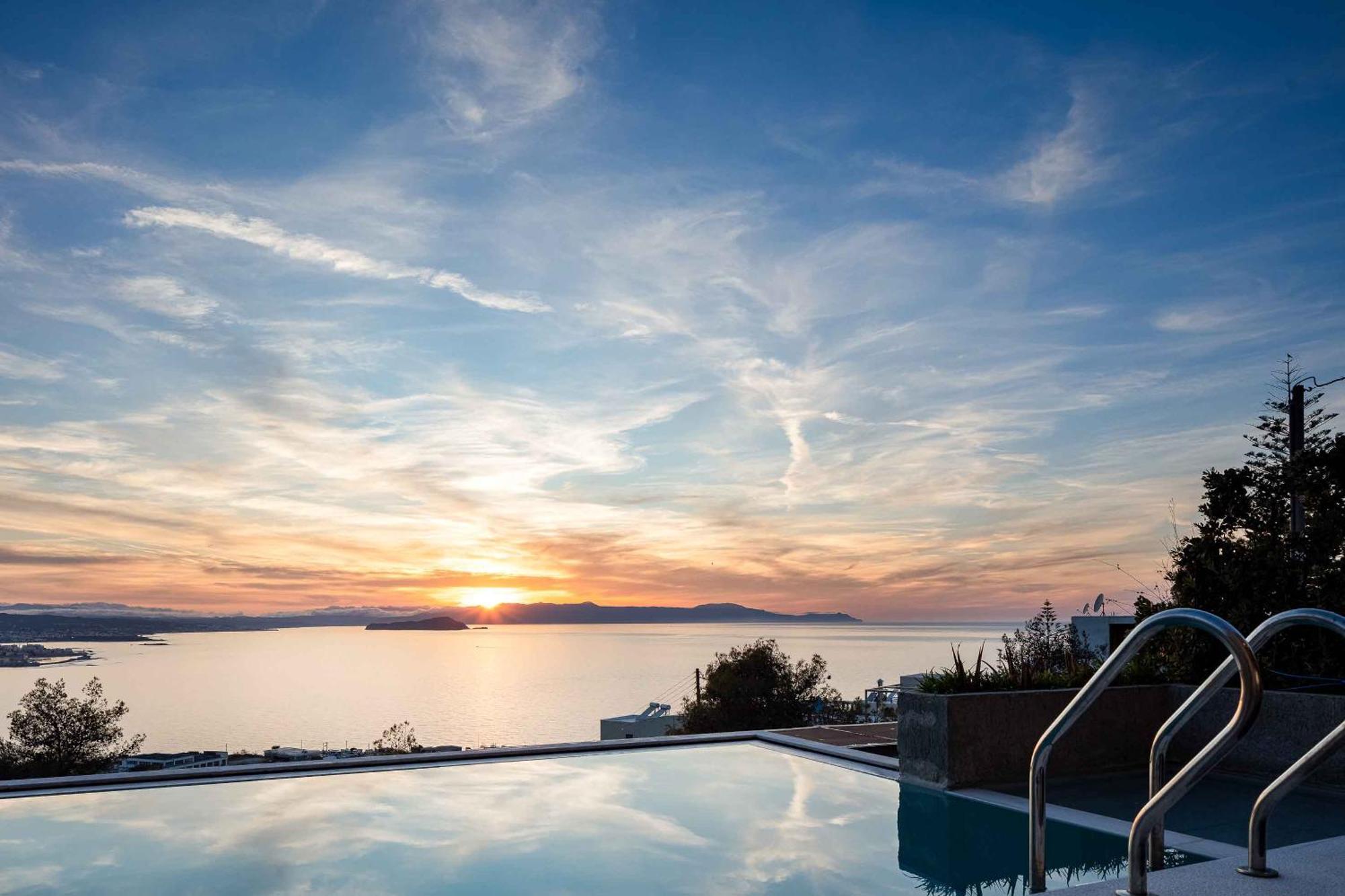Omnia Luxury Villas - "Heated" Pools & Breathtaking Seaviews! Chania  Pokoj fotografie