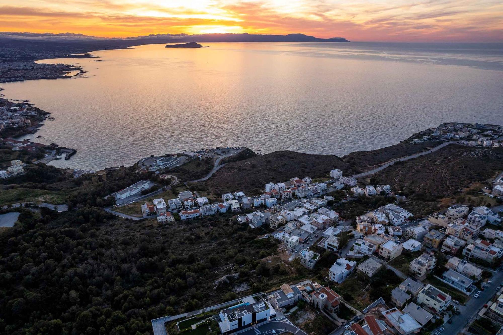 Omnia Luxury Villas - "Heated" Pools & Breathtaking Seaviews! Chania  Exteriér fotografie