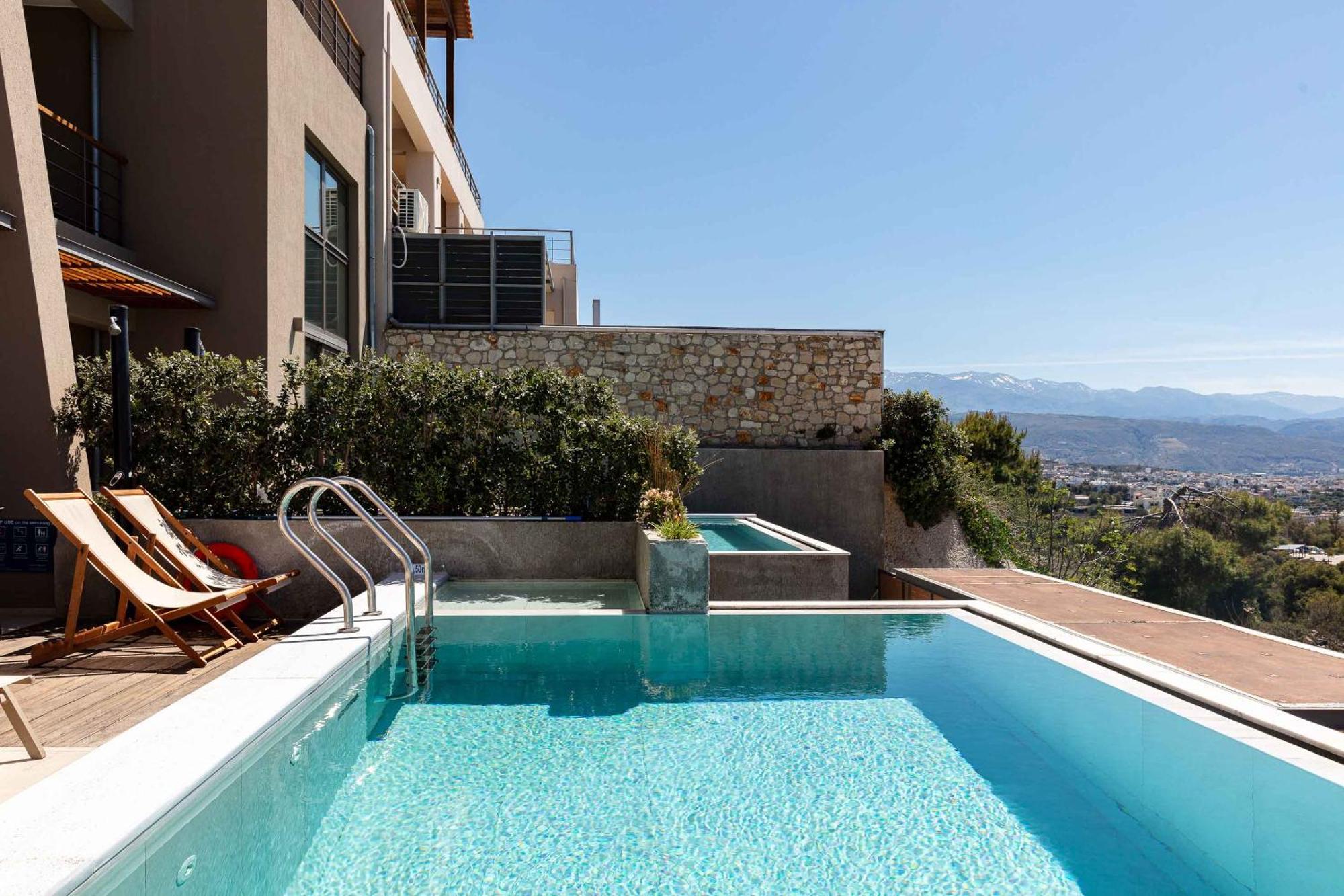 Omnia Luxury Villas - "Heated" Pools & Breathtaking Seaviews! Chania  Pokoj fotografie